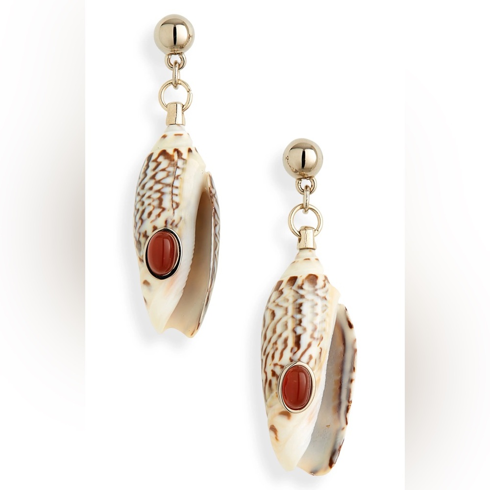 CHLOÉ Lyv Shell Drop Earrings